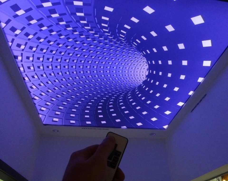 Заказать 3d натяжные потолки в г. Кашира